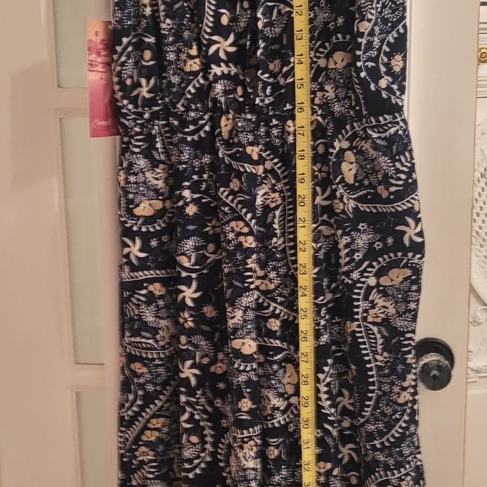Jumpsuit cropped leg